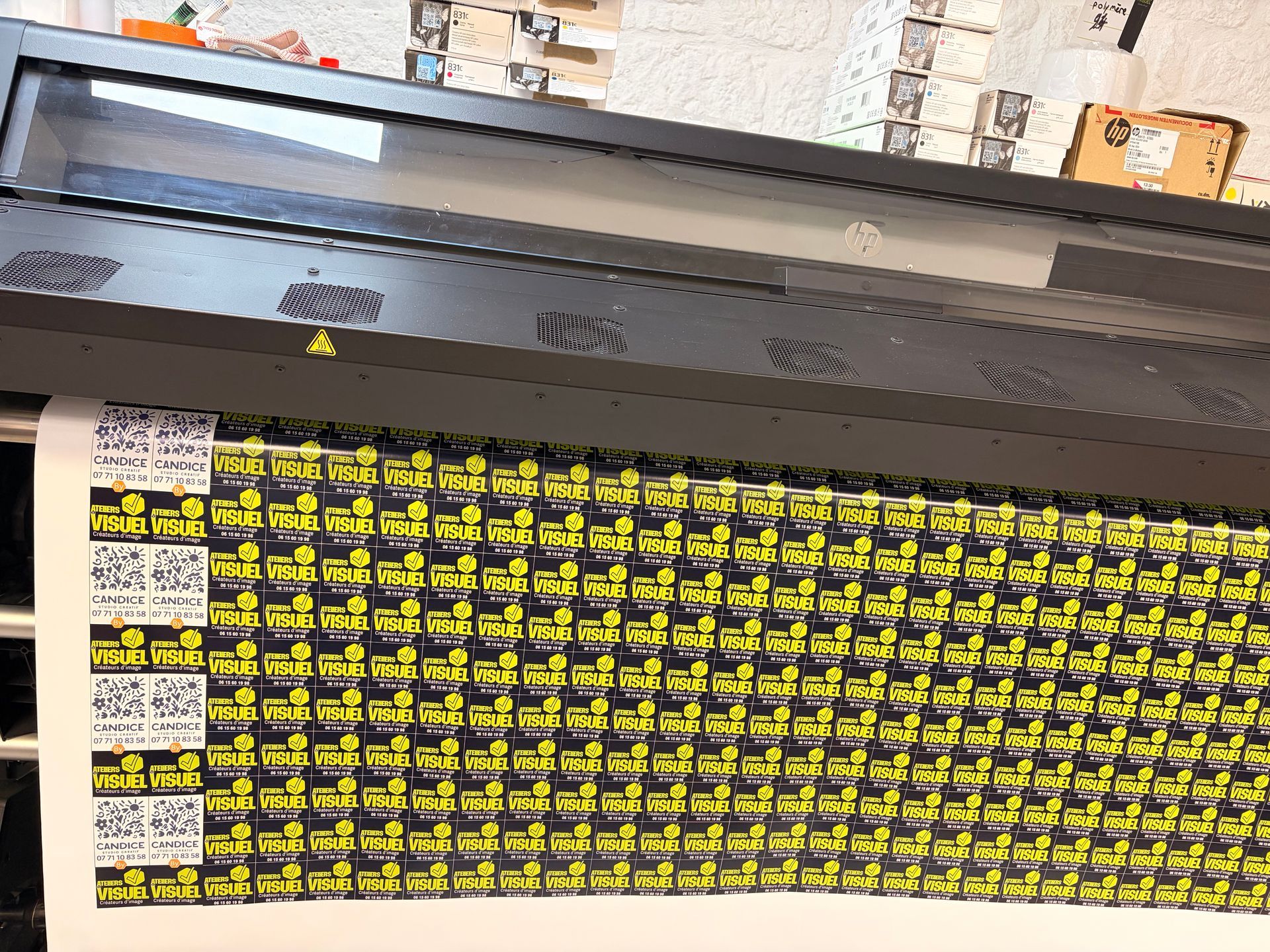 Illustration d'une impression