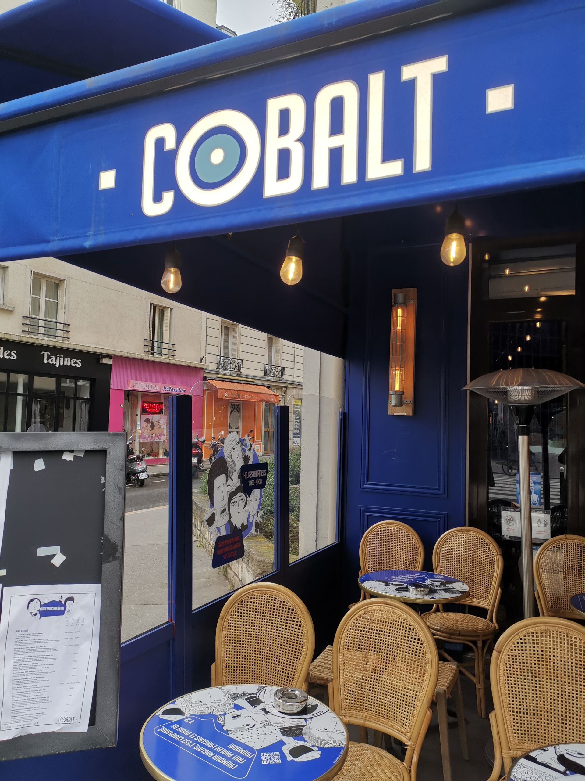 lambrequin non lumineux Cobalt