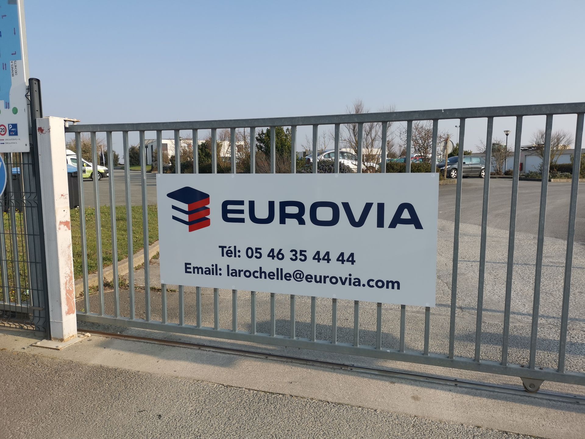 signalétique extérieure eurovia