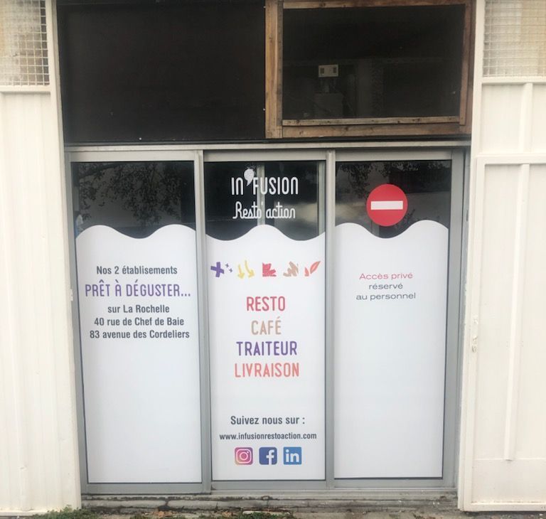 vitrophanie décorative