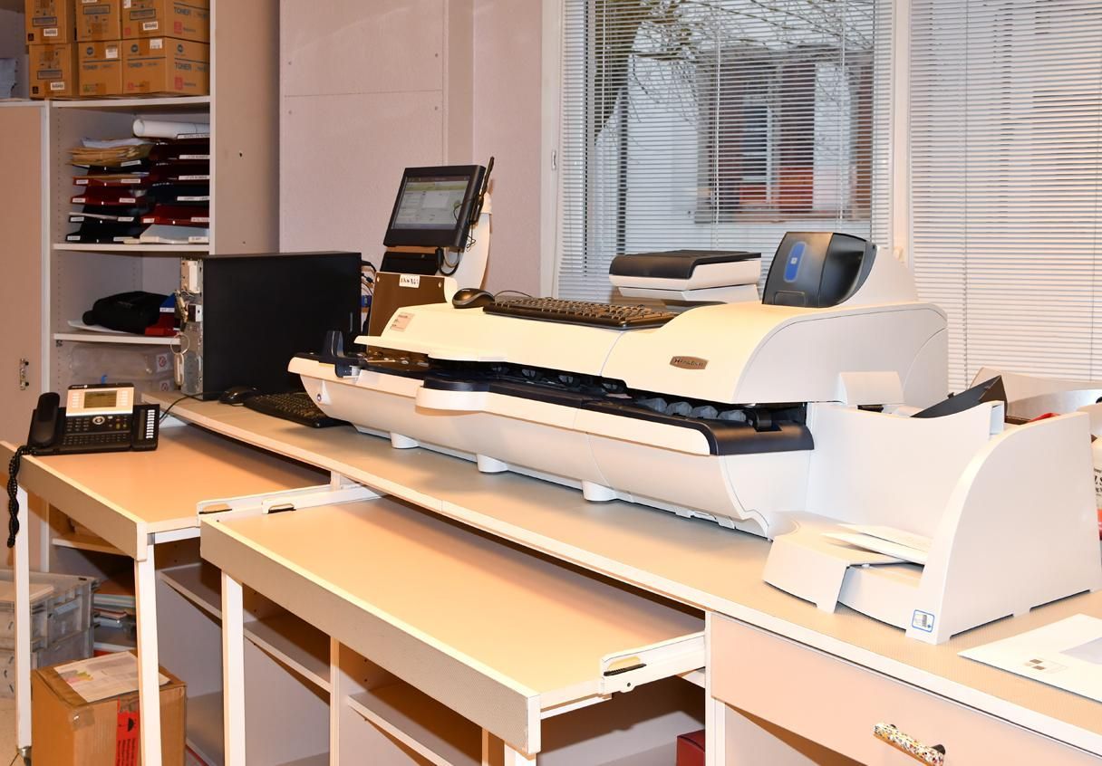 Machine qui sert à faire de l'adressage