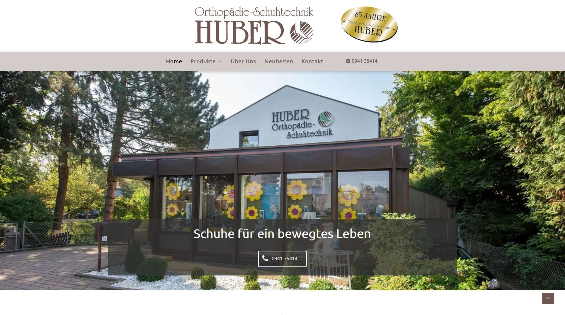 Orthopädie Schuhmacherei Huber storefront with