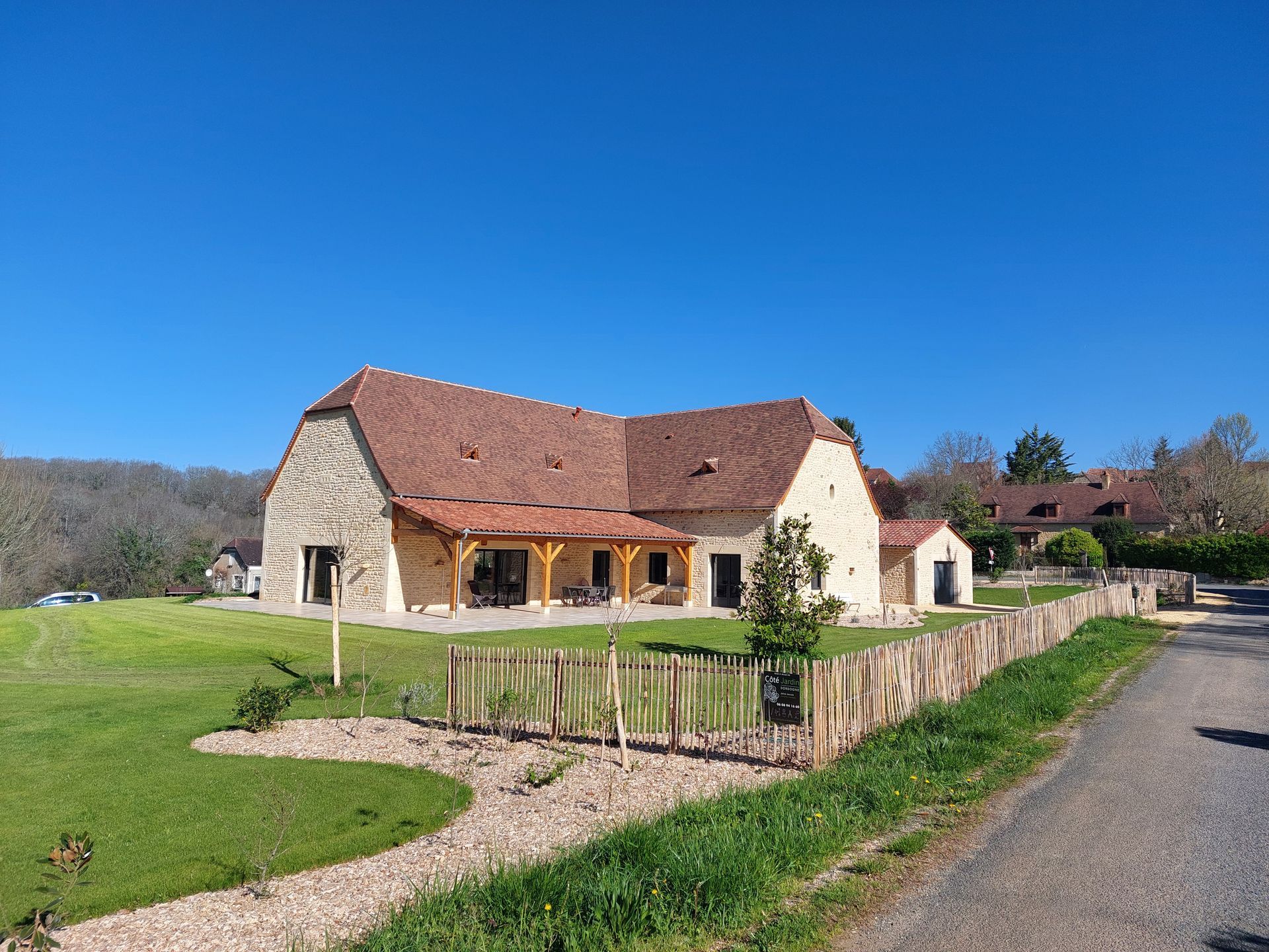 Une maison traditionnelle.
