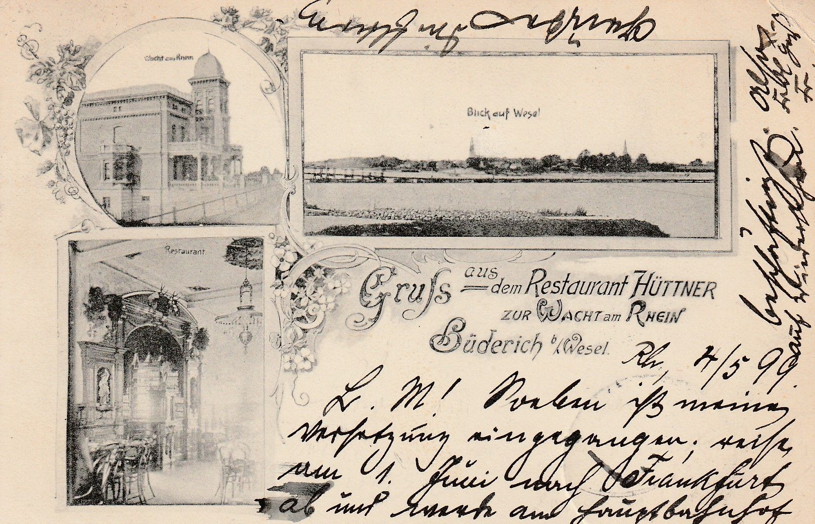 Hotel & Restaurant | Wacht am Rhein | Geschichte