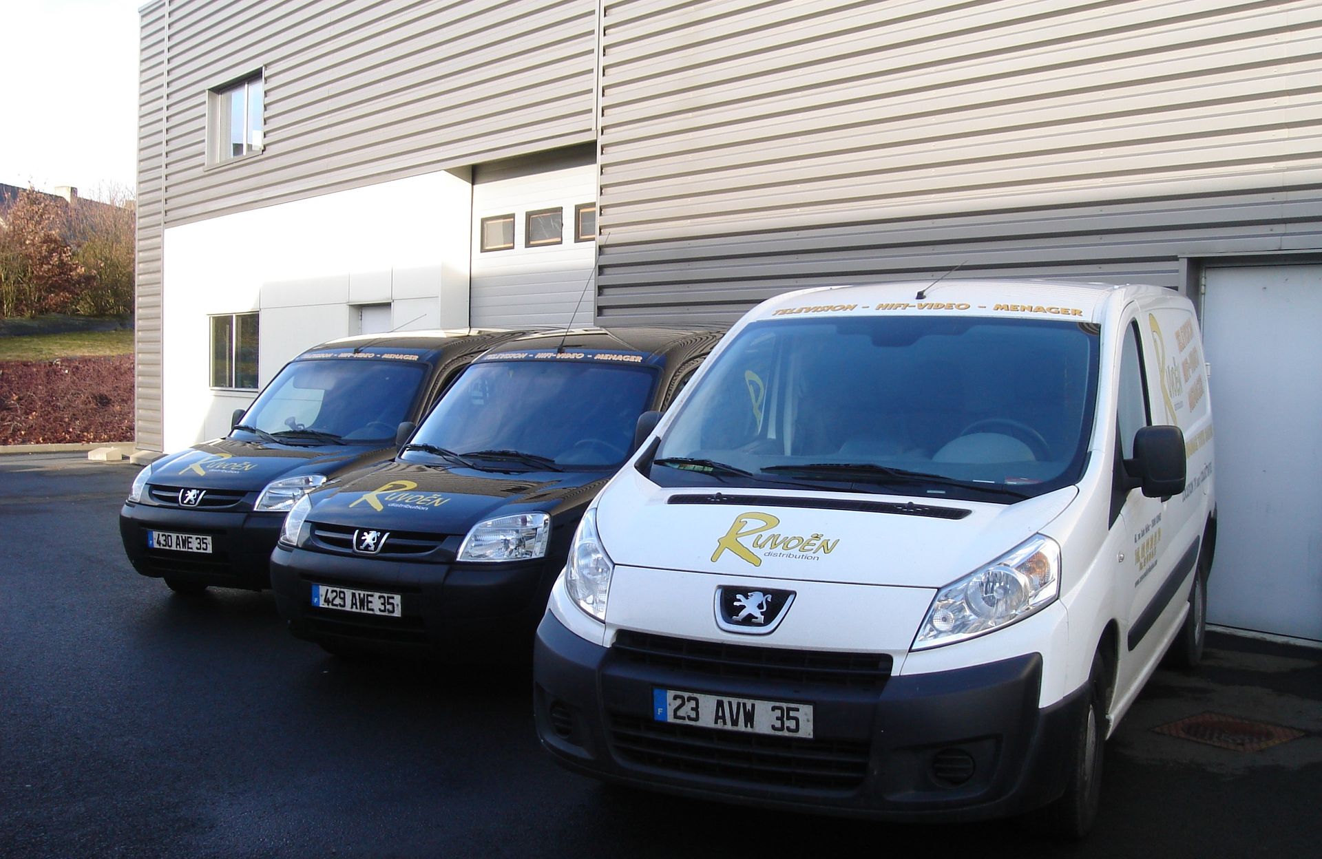 Camions d'intervention