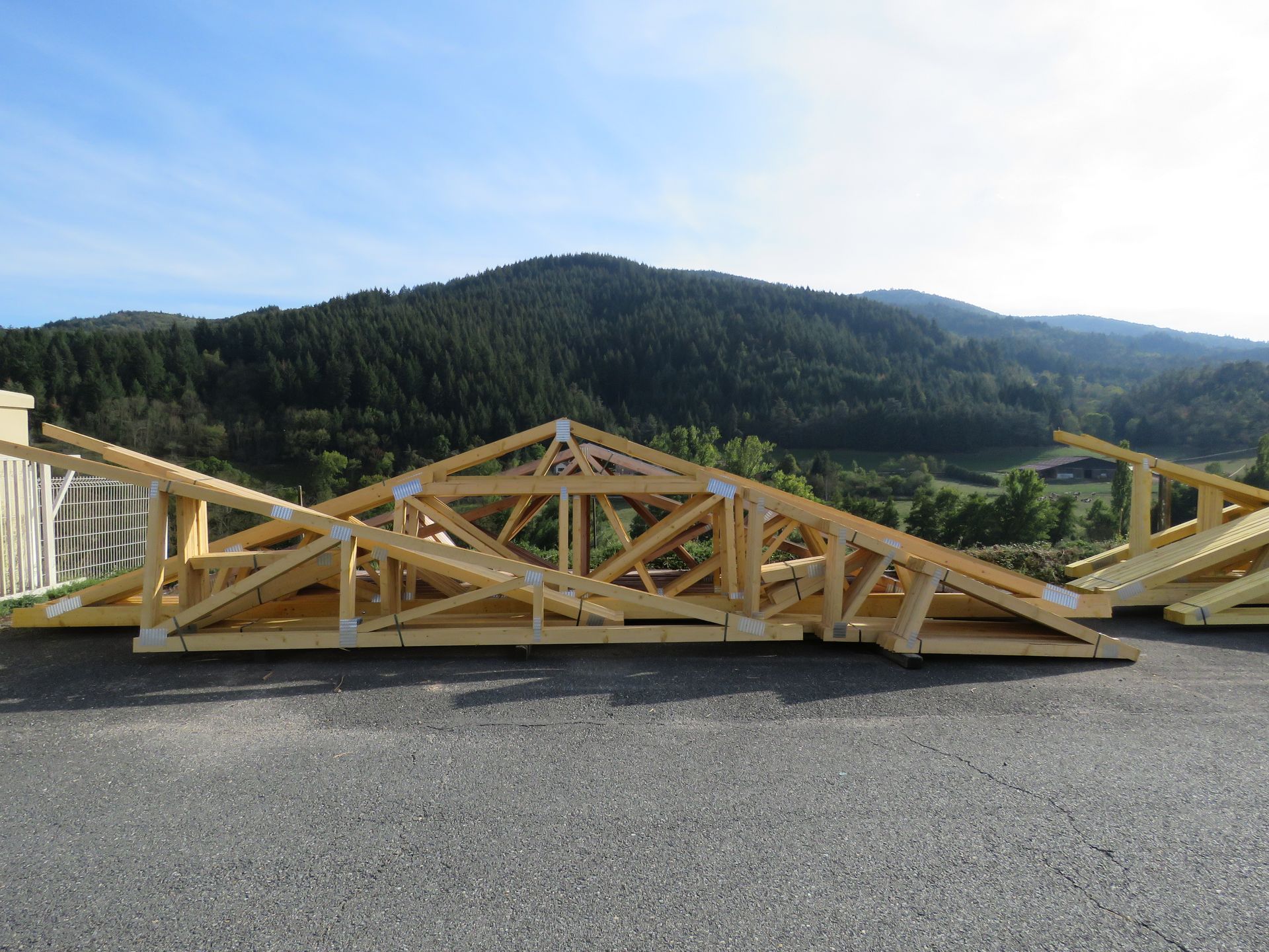 Assemblage des fermettes