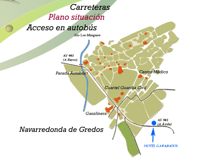 Un mapa que muestra la ubicación de navarroonda de credos