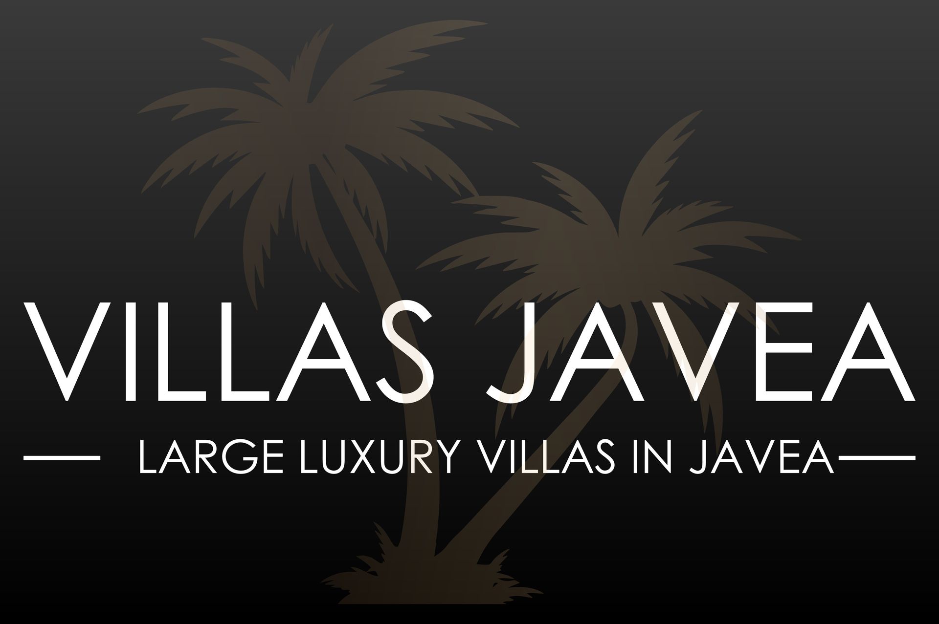 Villas Javea - large holiday villas in Spain