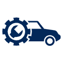 Icon Auto und Schraubenschlüssel