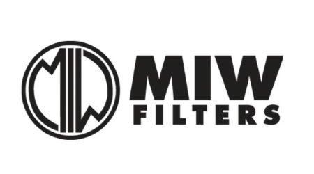 Logotipo de MIW Filters: gráfico circular con