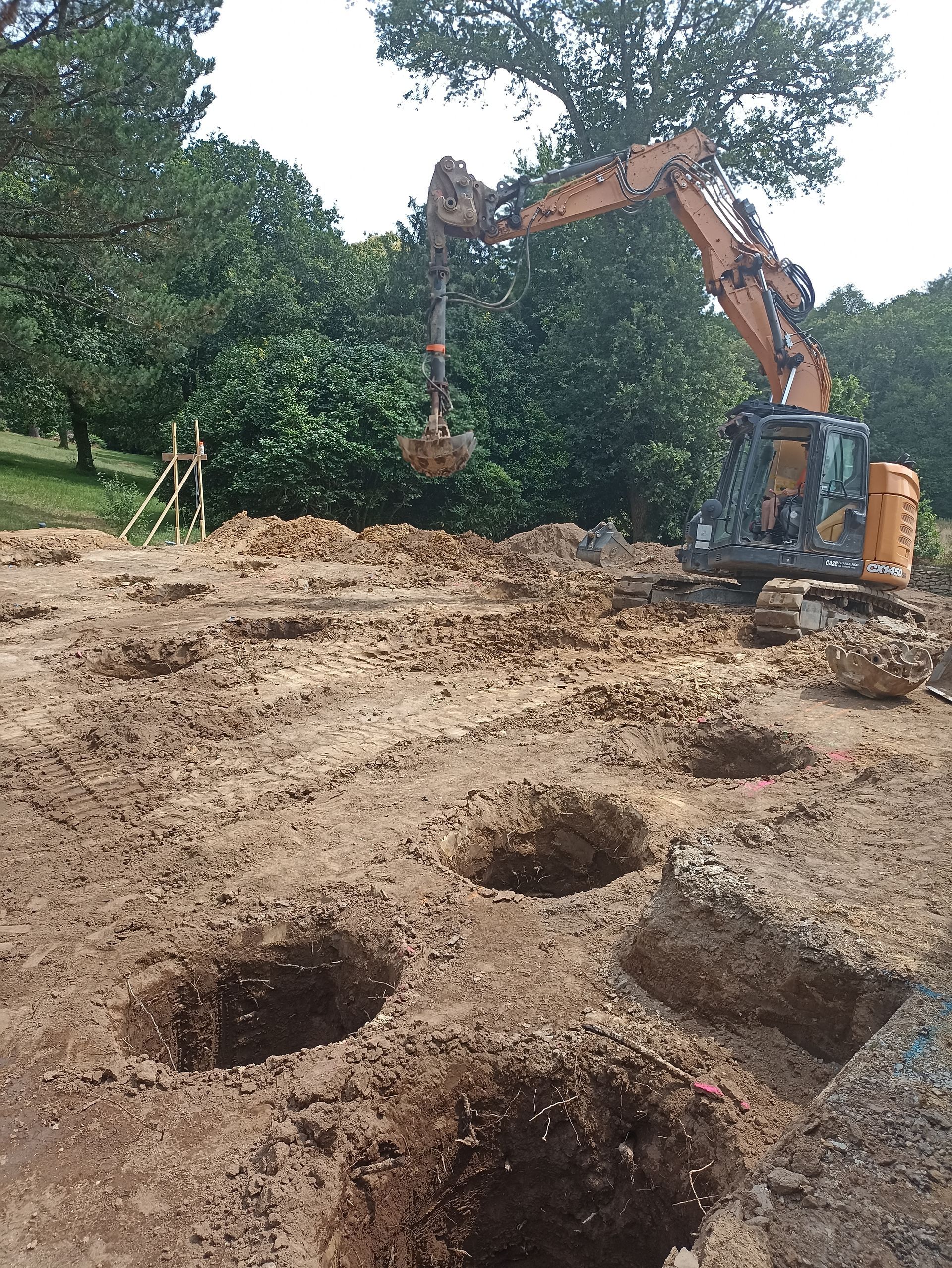 Terrassement et viabilisation de terrains