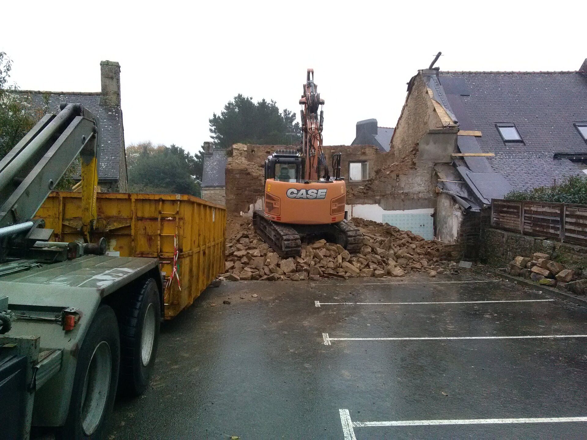 Démolition de maison individuelle