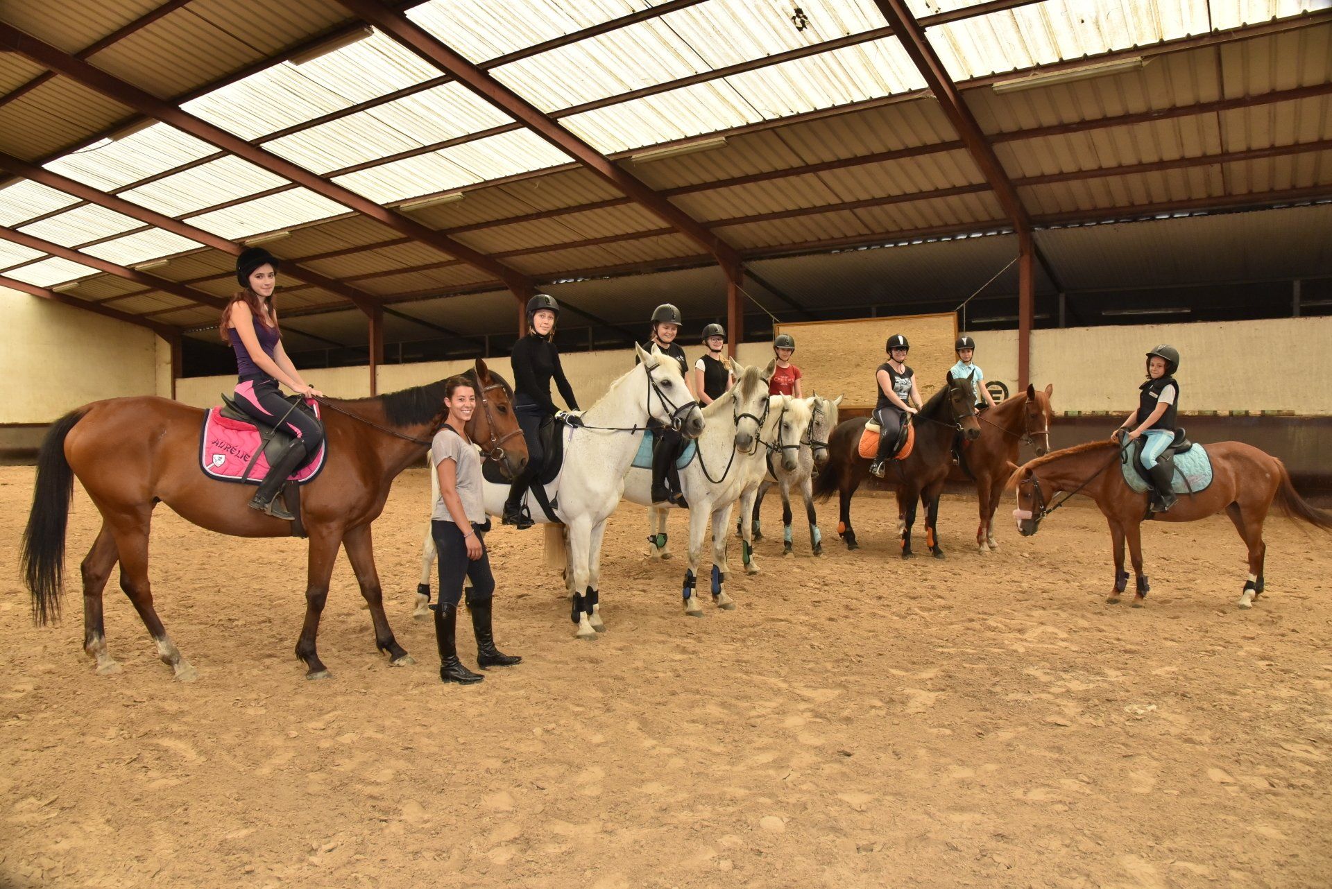Cours d'équitation