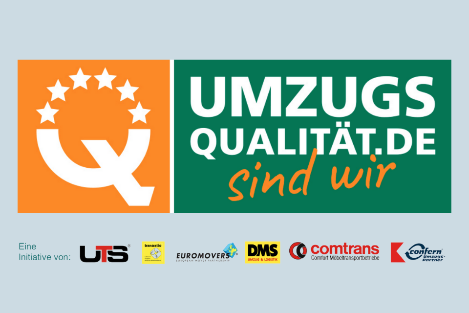 Logo Initiative Umzugsqualität sind wir