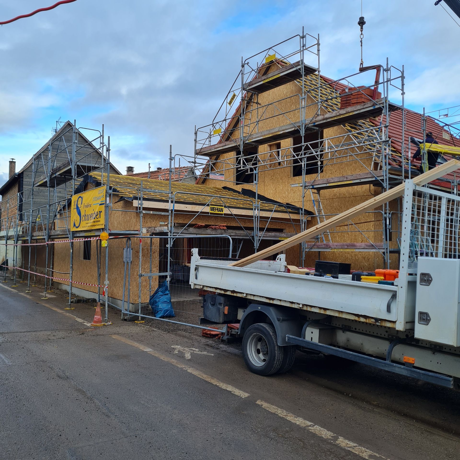 Construction d'une maison
