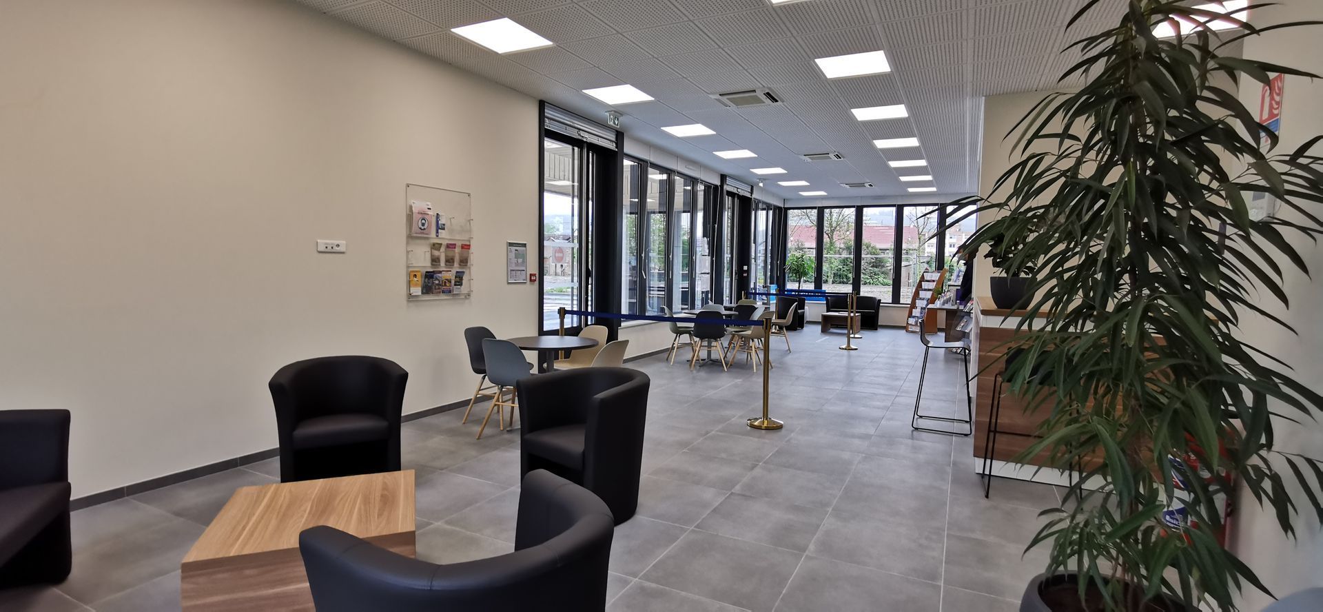 Intérieur de l'accueil du camping