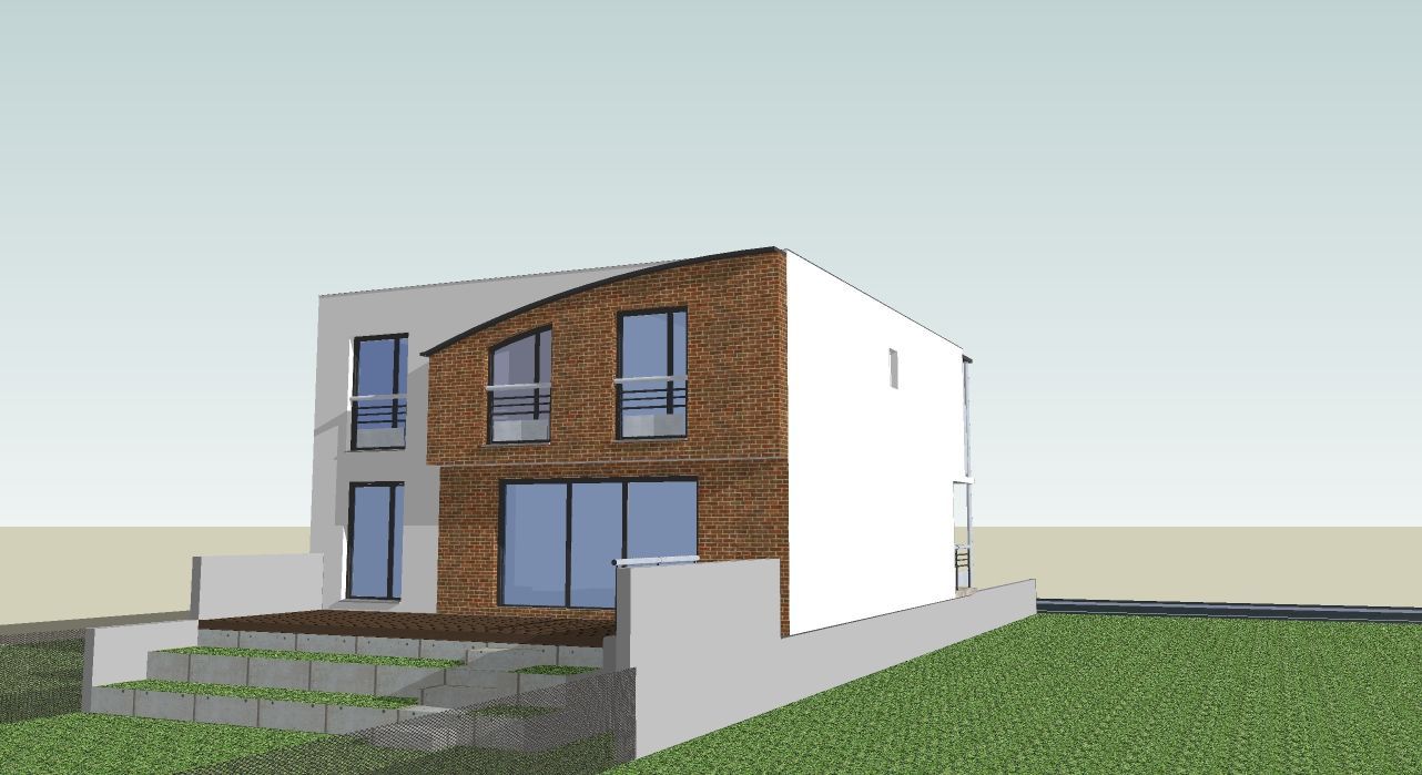 Projection 3D de la maison