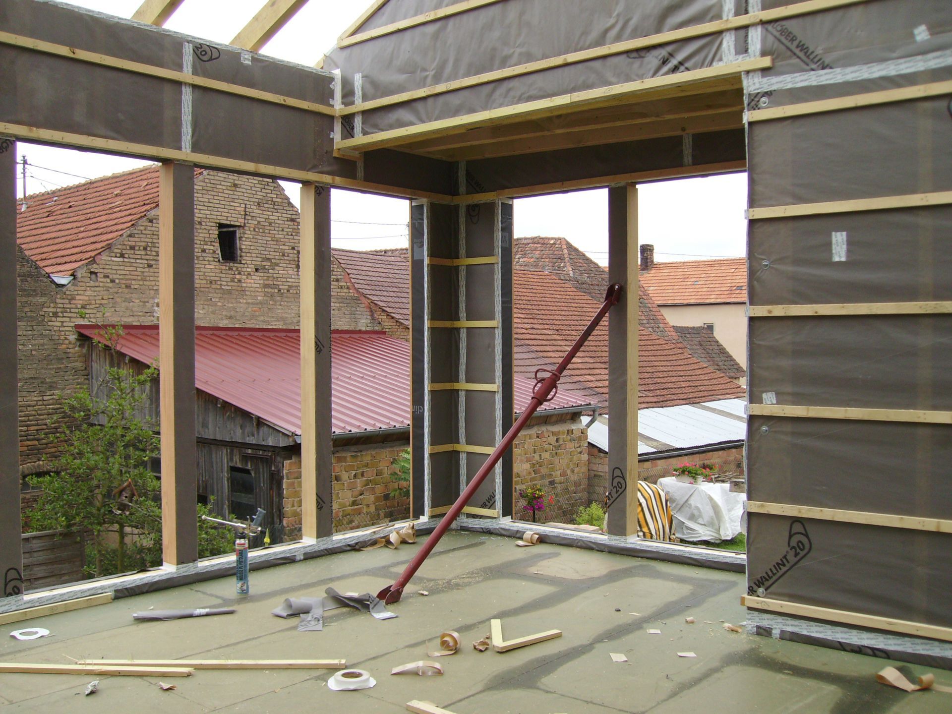 Intérieur de l'agrandissement