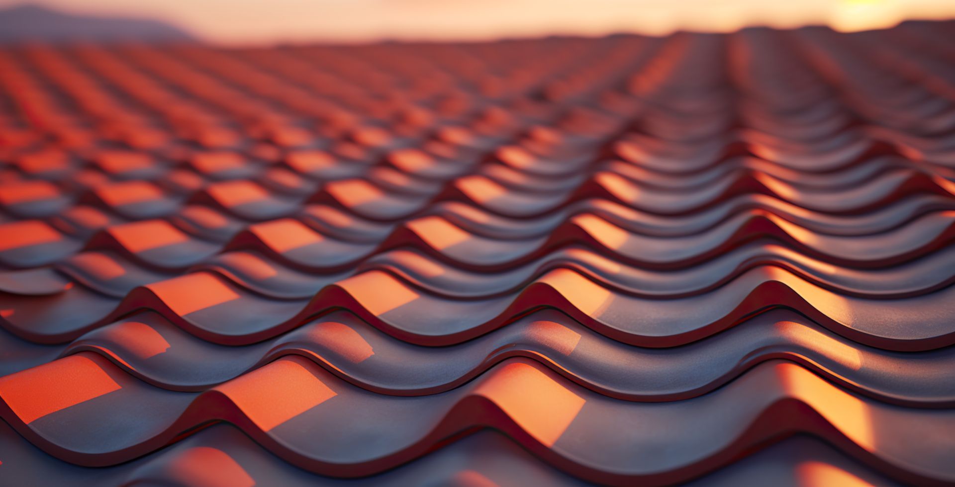 Tuiles en tette cuite