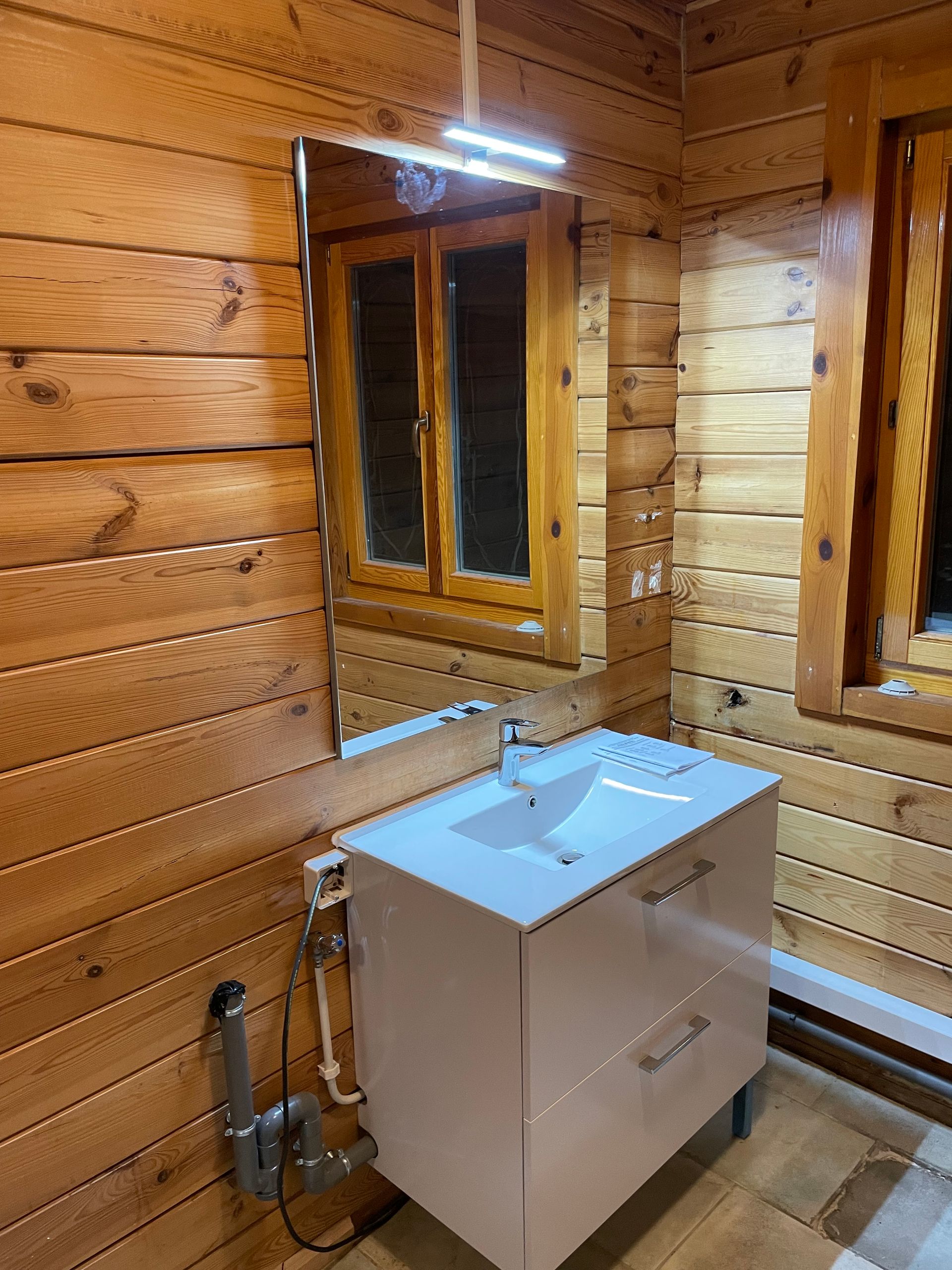 Salle de bains en bois