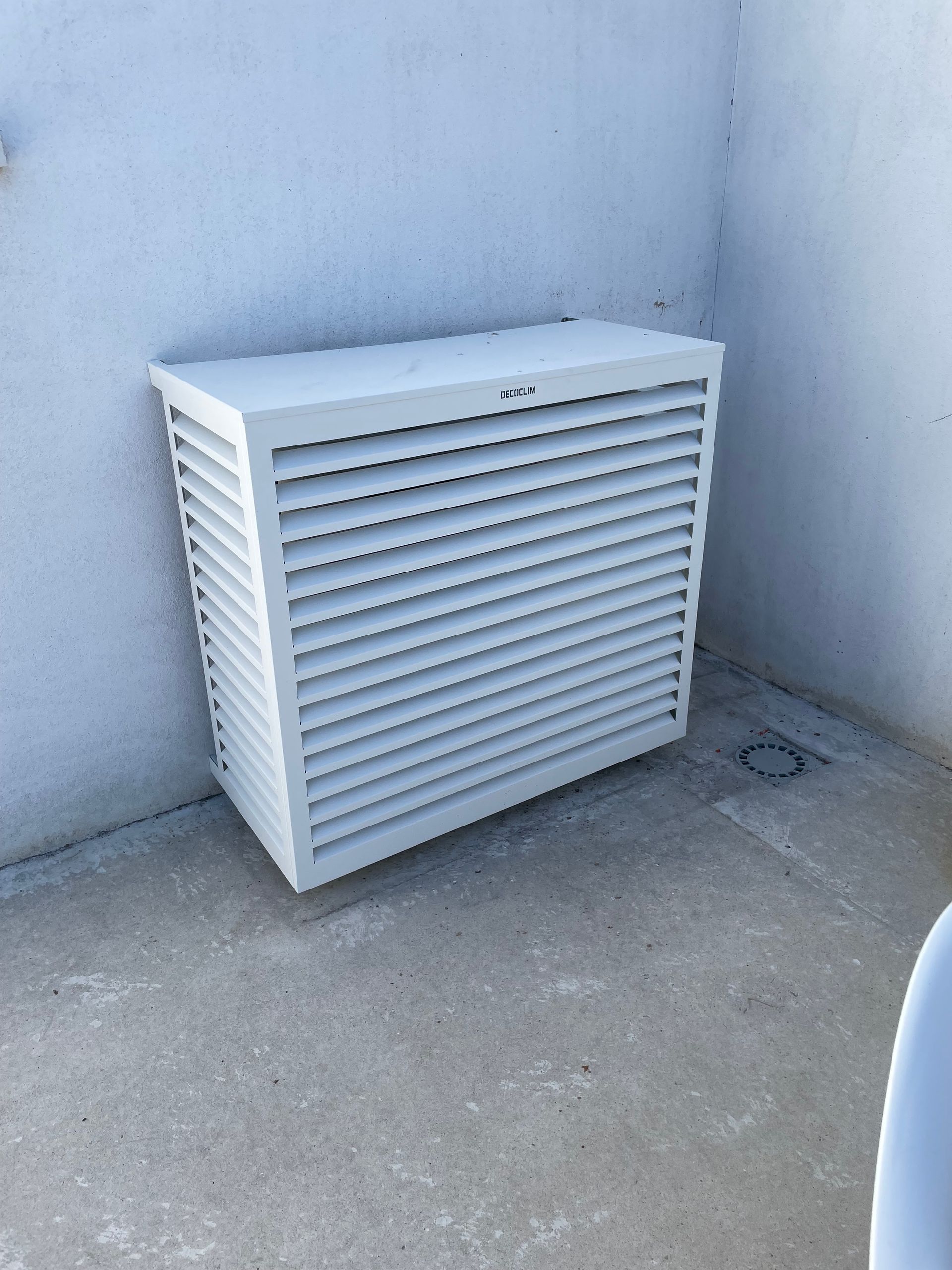 Pompe à chaleur à l'extérieur