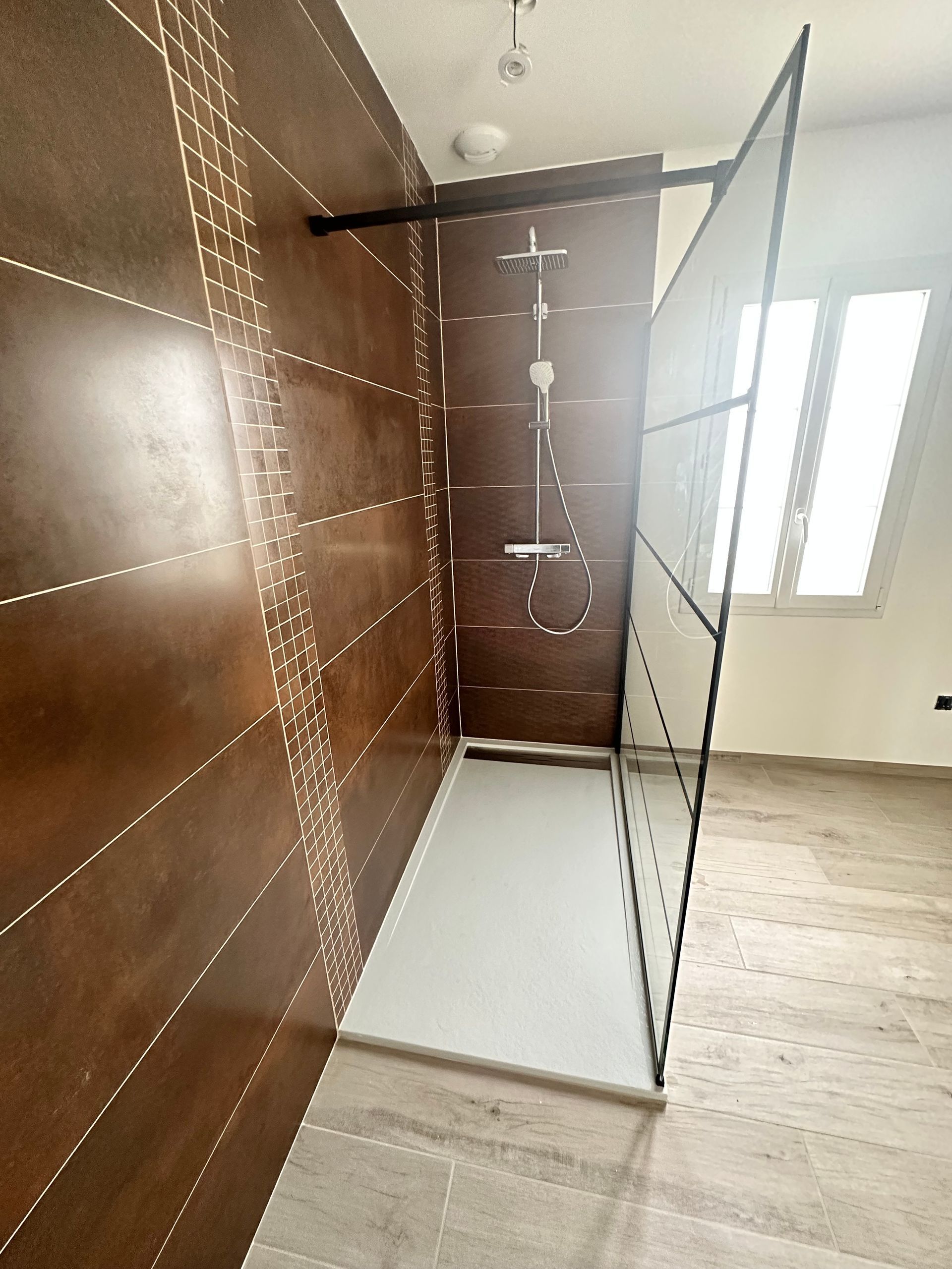 Création de douche à l'italienne