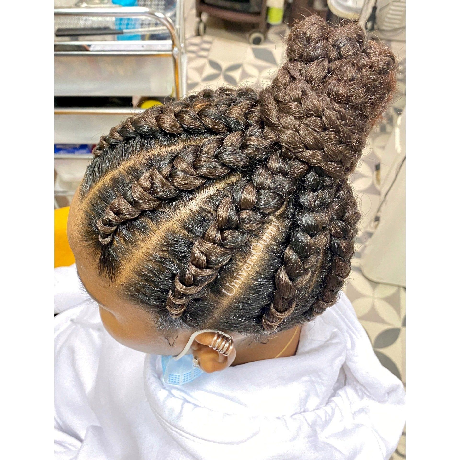 Tresses sur enfant
