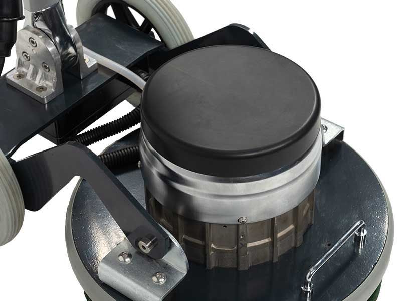 Eine Nahaufnahme einer Maschine auf weißem Hintergrund