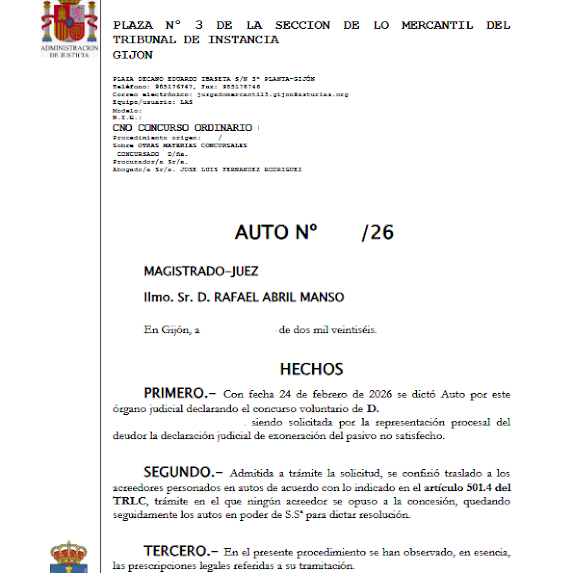 Documento legal oficial de la administración de Asturias relativo al plazo para notificar a un tribunal y presentar un recurso.