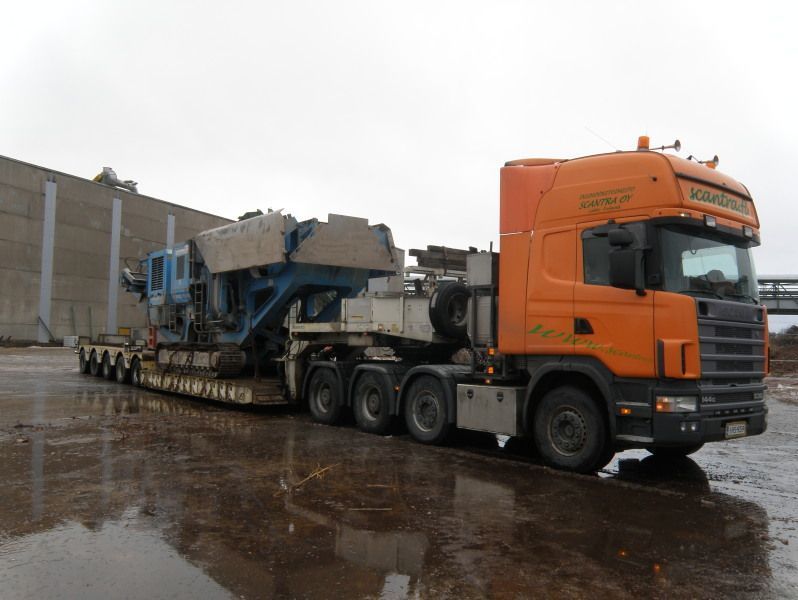 Insinööritoimisto Scantra Oy tarjoaa kuljetuspalvelut
