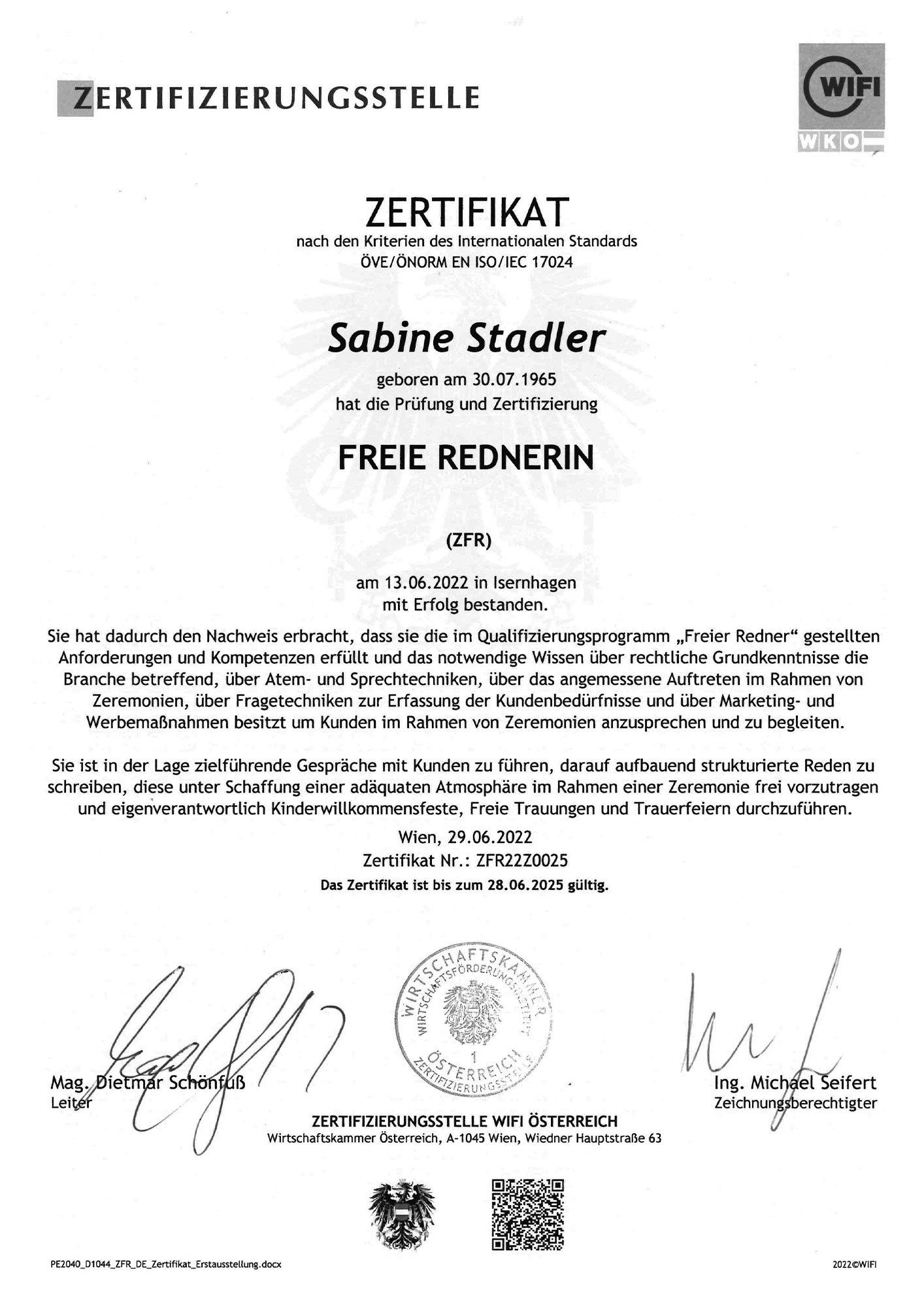 Freie Rednerin_International