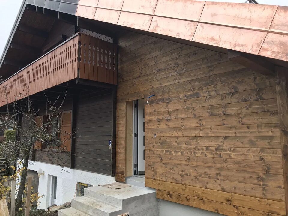 construction de maison en bois