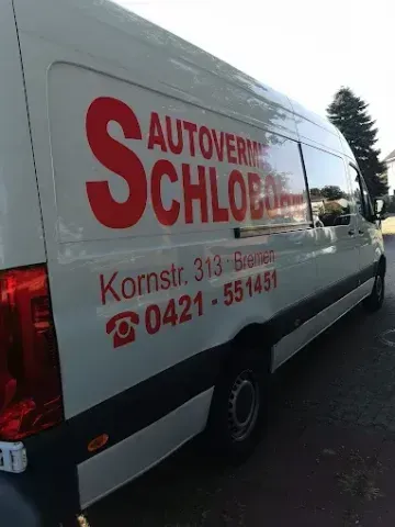 Es ist ein seitlich aufgenommener Sprinter beziehungsweise Transporter zu sehen, der für Umzüge bereitsteht. Geeignet für alle, die in Bremen einen Transporter, LKW oder Sprinter mieten möchten.