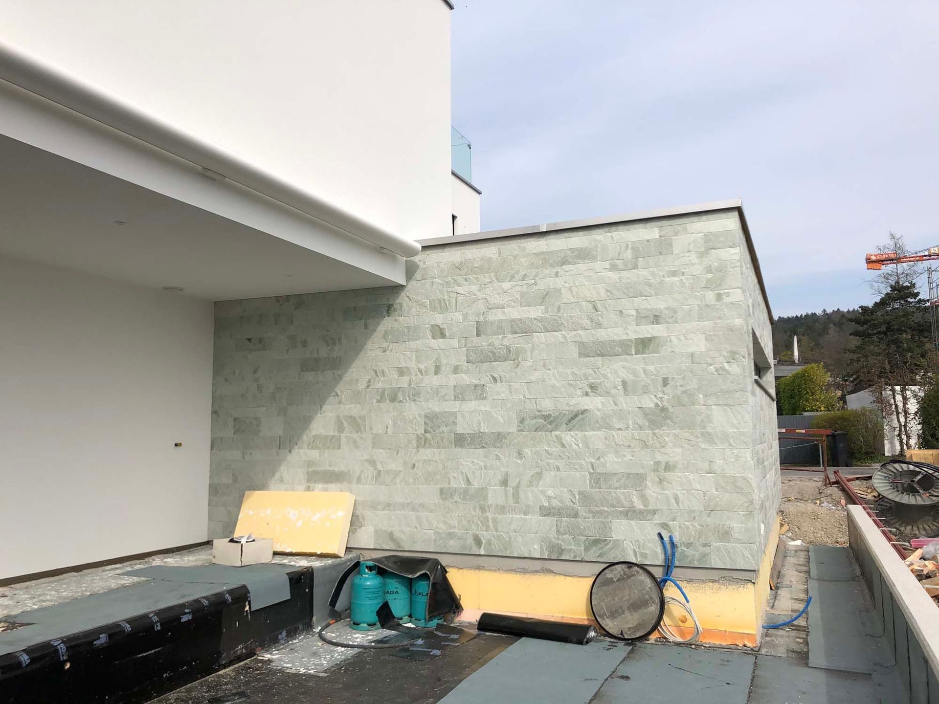 Fassadenarbeiten - K&B Gipsergeschäft GmbH in Galgenen