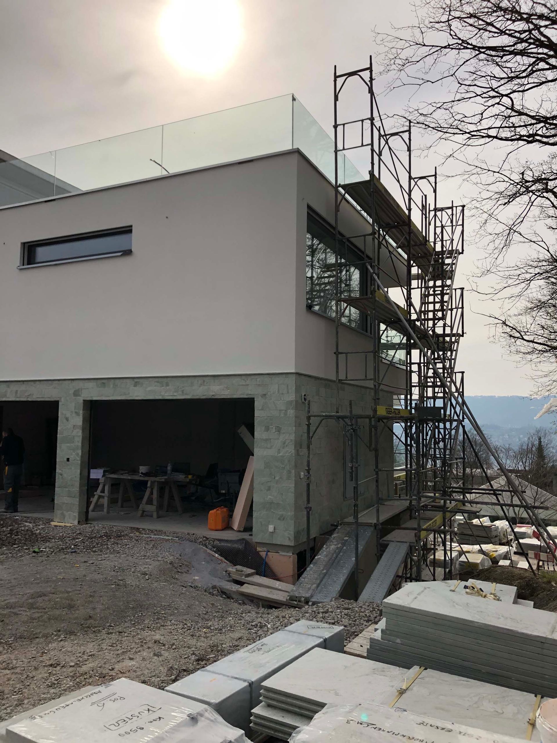 Fassaden Gipser - K&B Gipsergeschäft GmbH in Galgenen