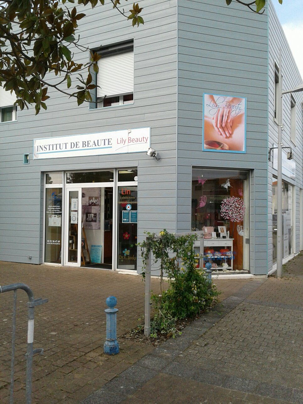 Façade de l'institut Lily Beauty