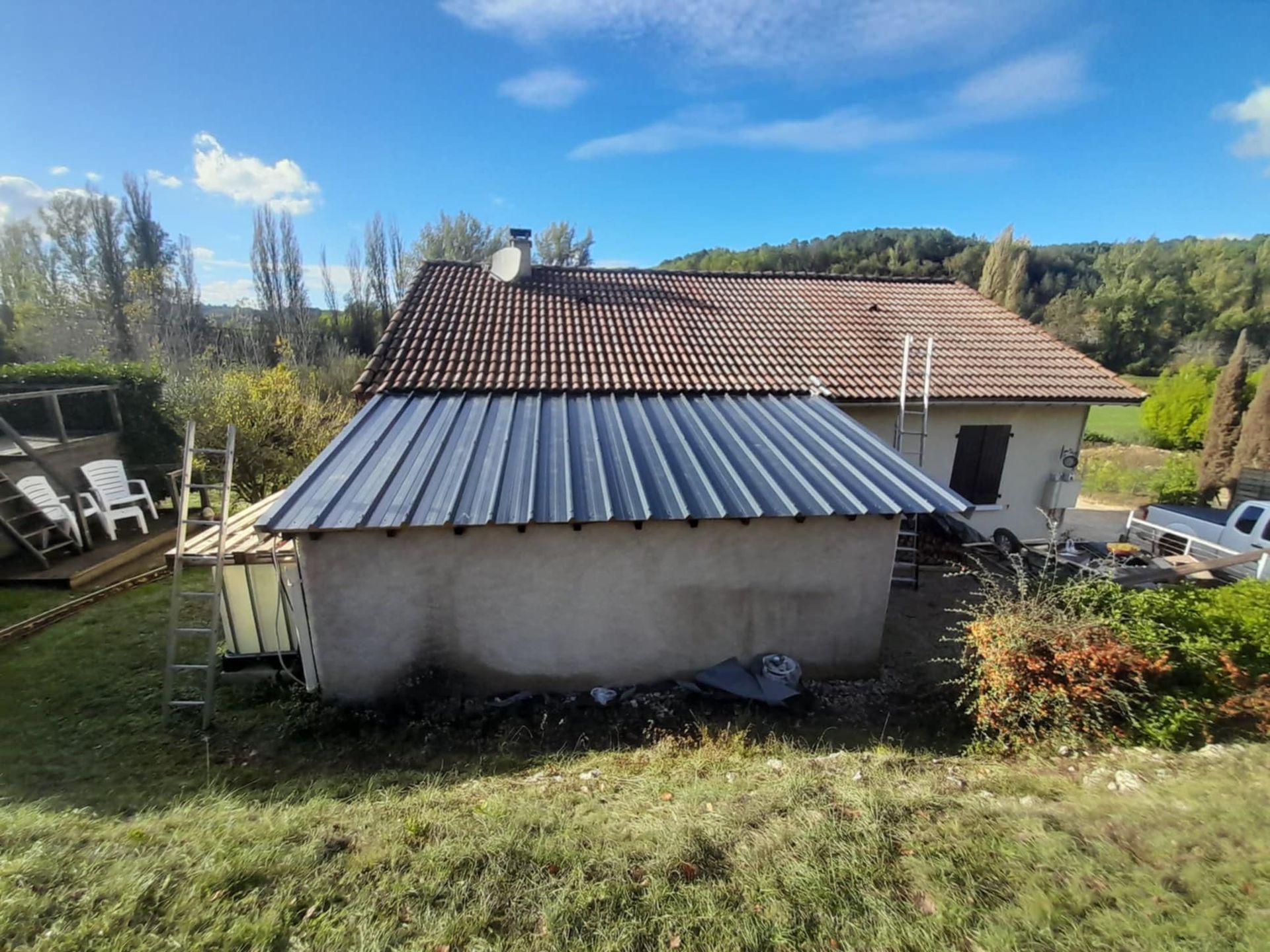 Rénovation de maison ancienne.