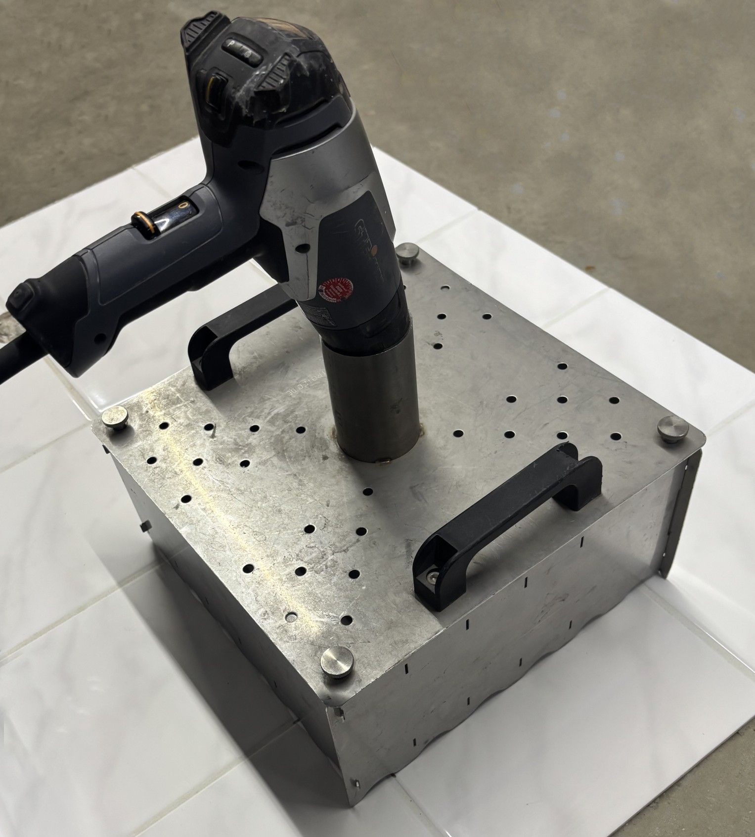 Zerstörungsfreie Fliesenentfernung - Schritt 2