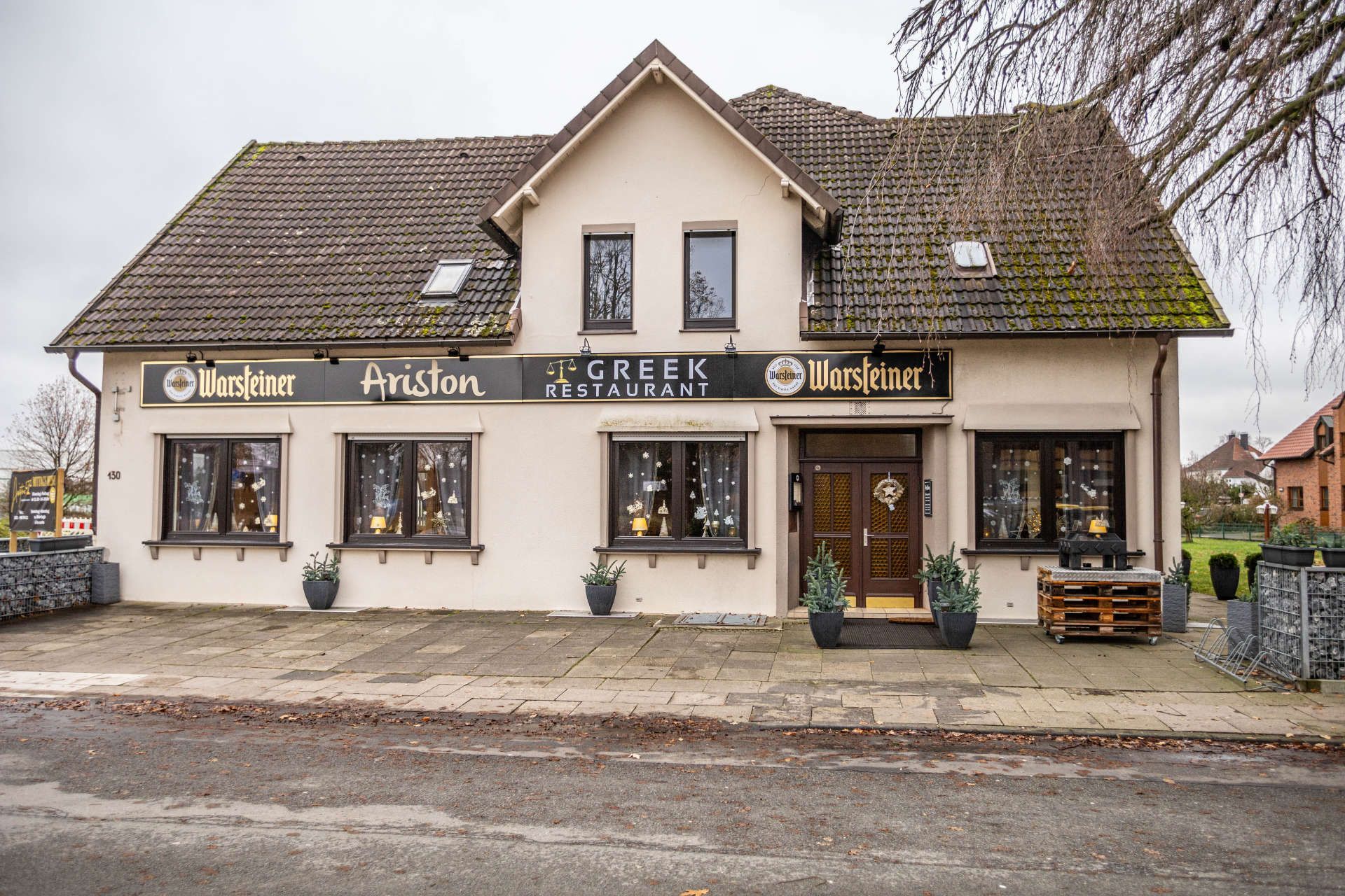 Restaurant Ariston Außenansicht