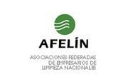 Logo de AEFIN con texto “Asociaciones Federadas de Empapadores de Incontinencia” en blanco y verde