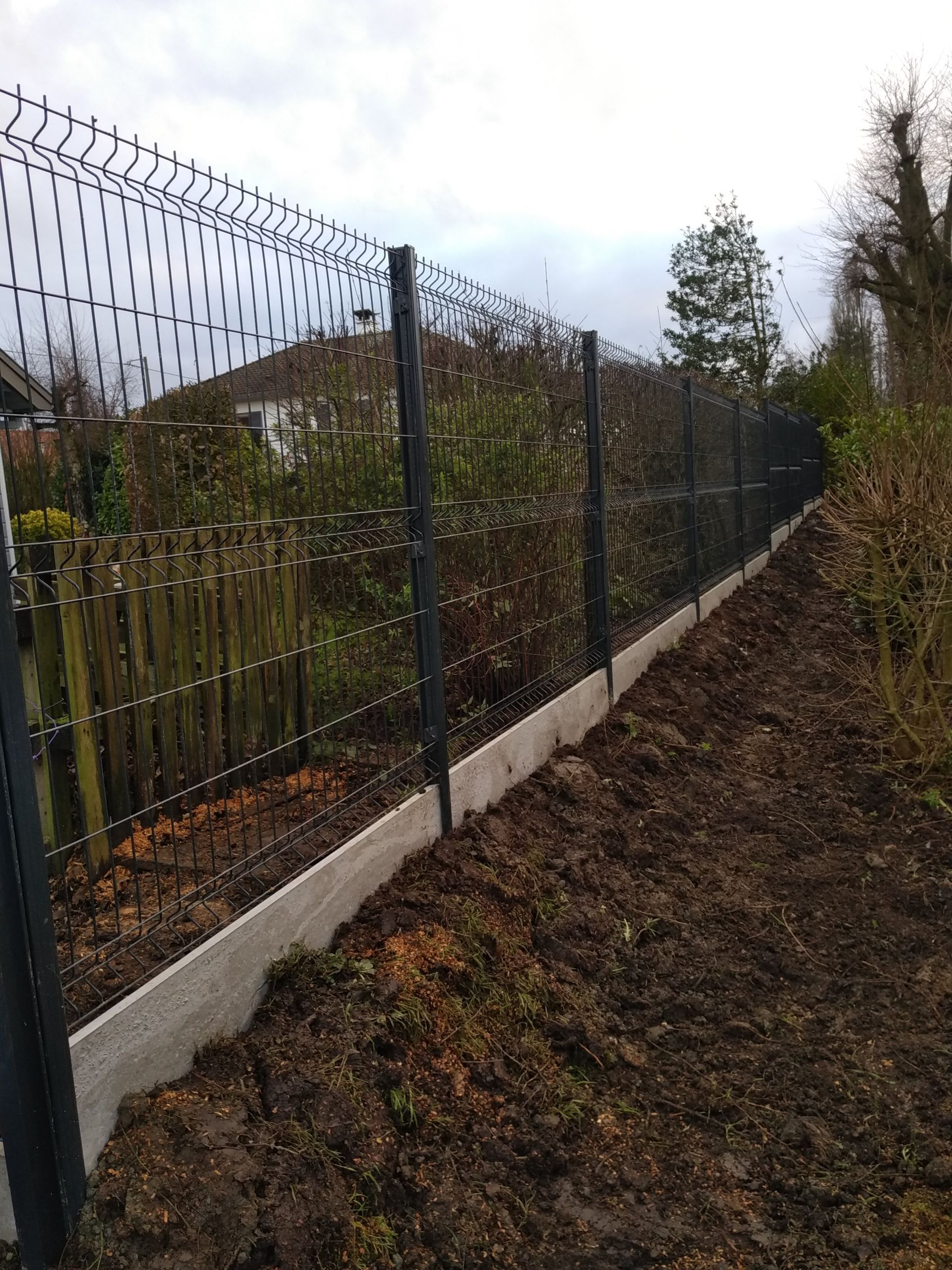 Clôture en grillage