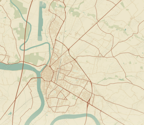 La carte de Libourne.