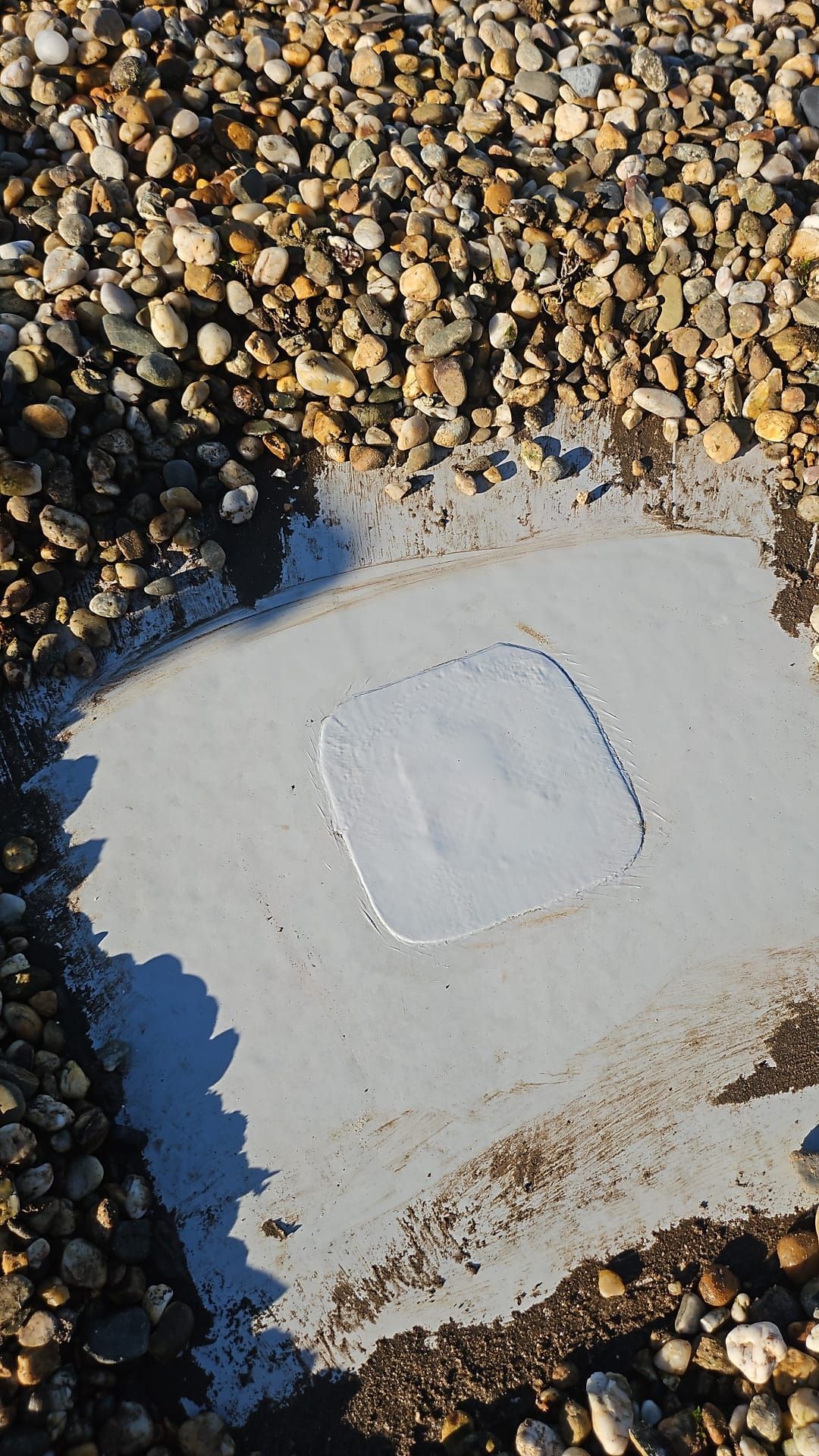 Un toit plat étanchéifié.