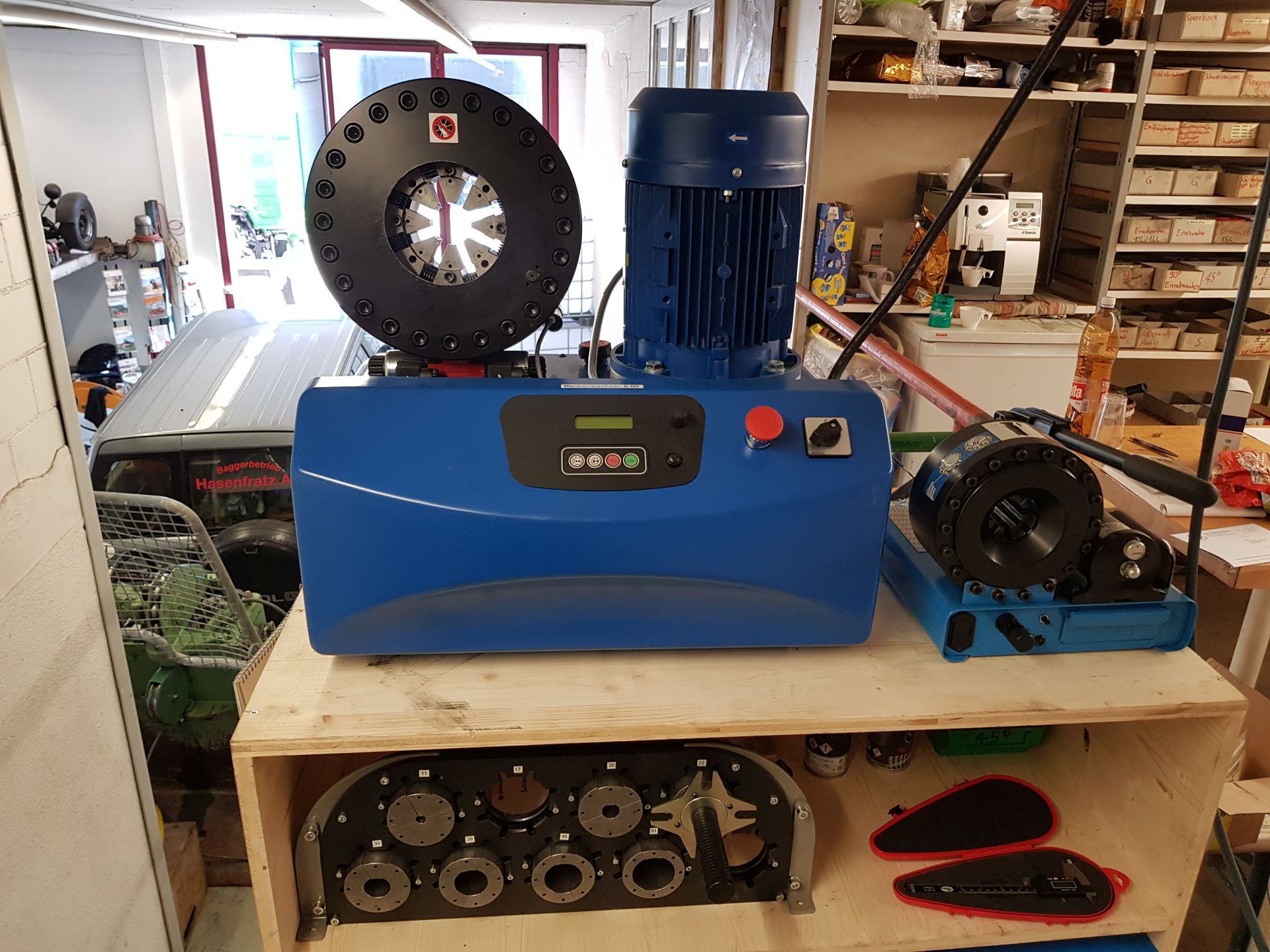 Werkstatt - Land-und Forstmaschinen Marcel Hotz - Bauma