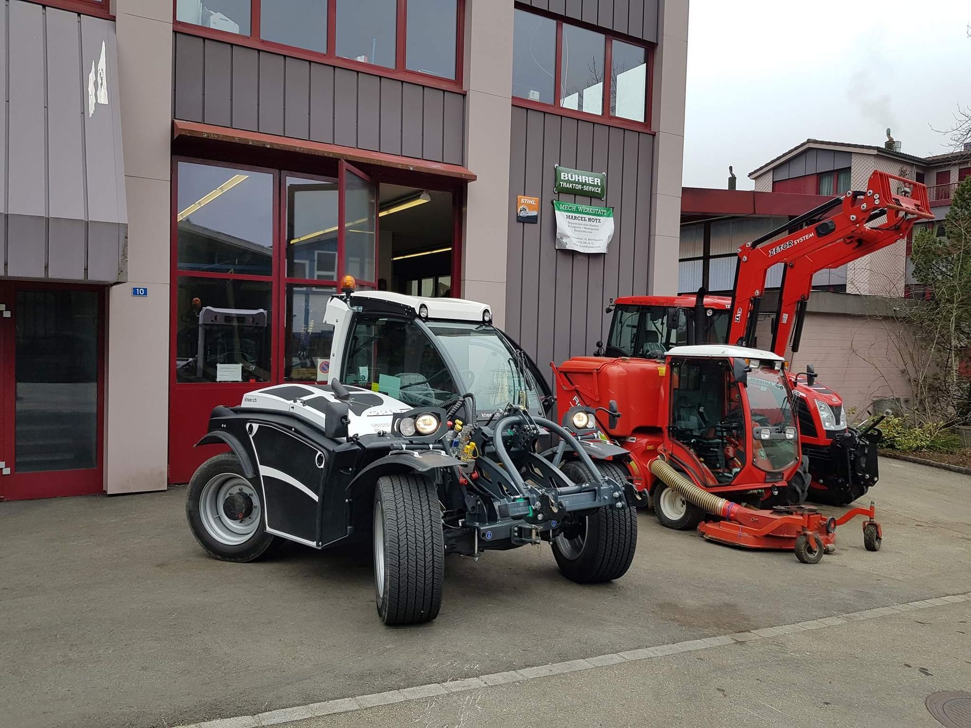 Ausstellungen - Land-und Forstmaschinen Marcel Hotz - Bauma