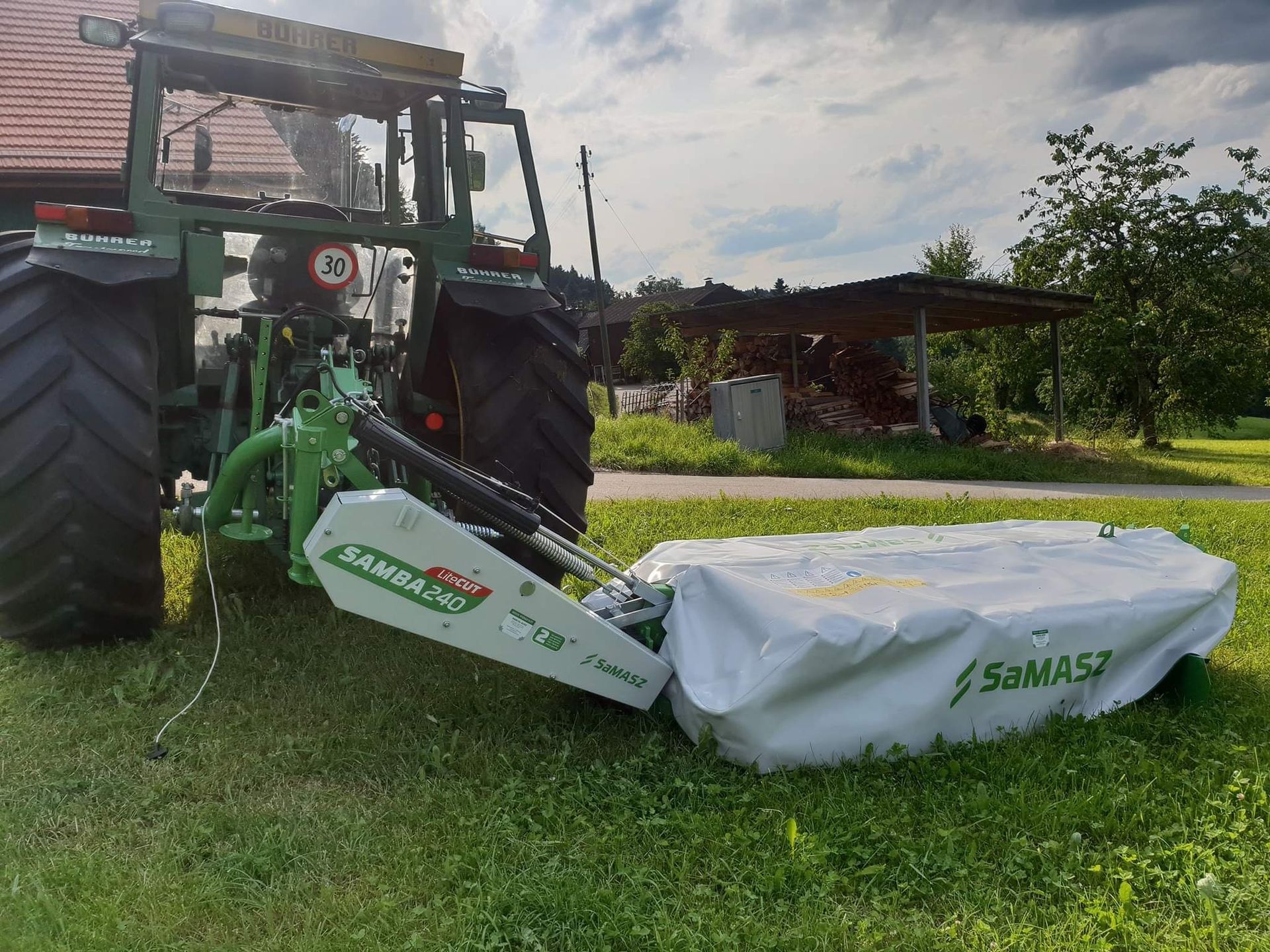 Ablieferung an Peter Spreiter, Sternenberg. Samasz Mähwerk