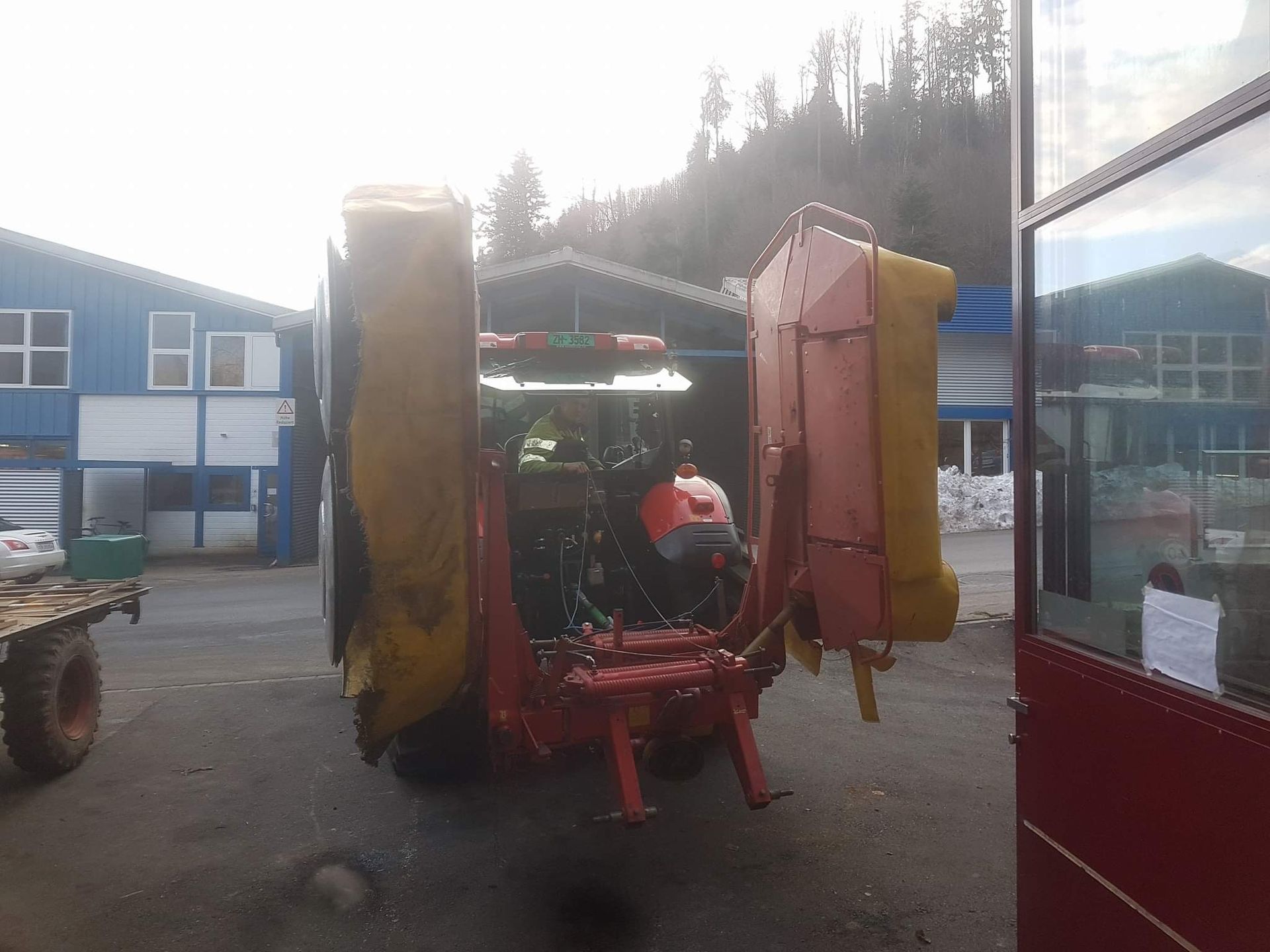 Ablieferung an Marco Brändli, Turbenthal. Eigenbau Batterfly Pöttinger