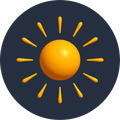 Soleil jaune