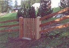 Bündndernzaun - W. Benz / Zaunfabrik