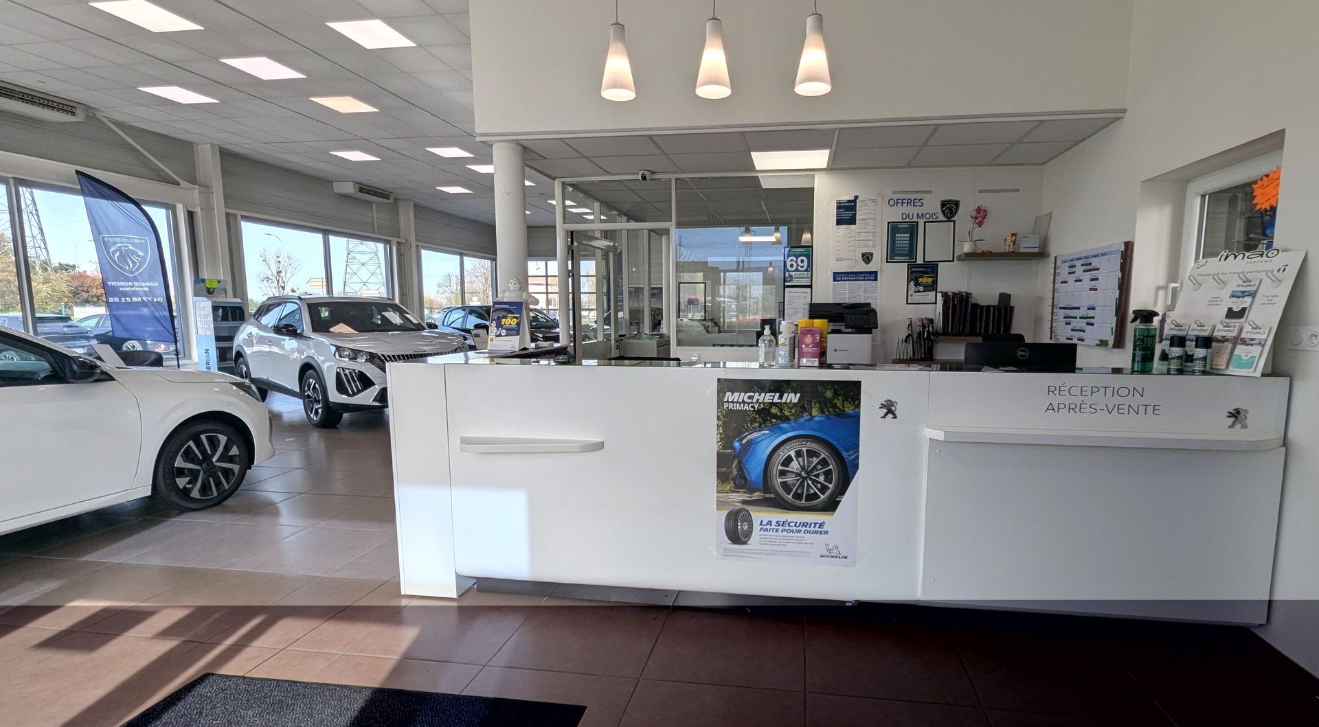 Accueil du Garage Robert.